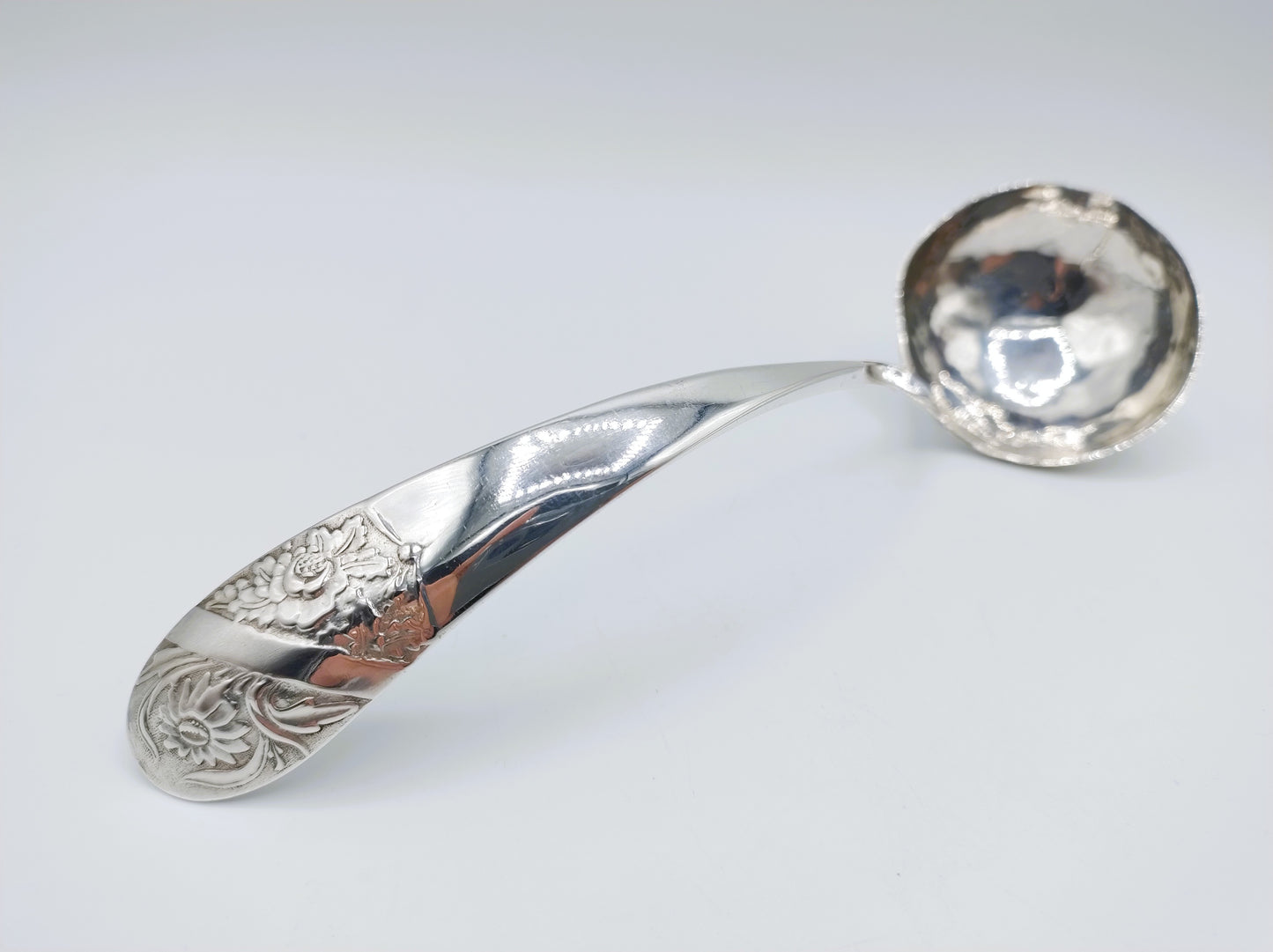Zilveren roomlepel, C.G. Hauffe, Riga, ca. 1810
