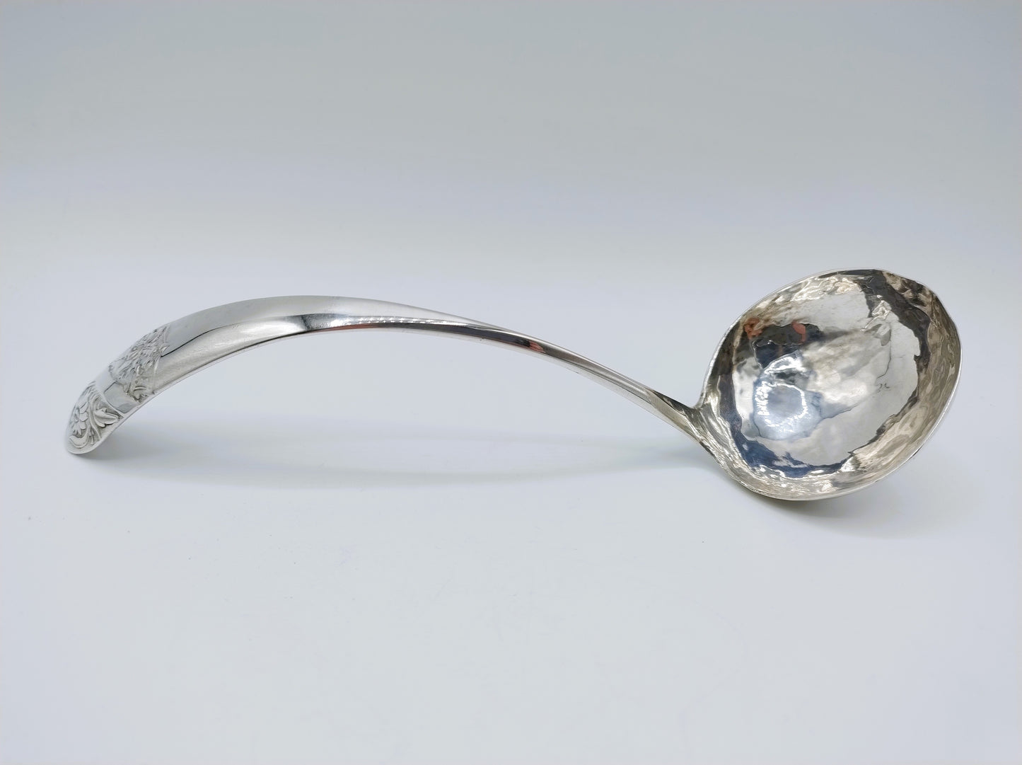 Zilveren roomlepel, C.G. Hauffe, Riga, ca. 1810