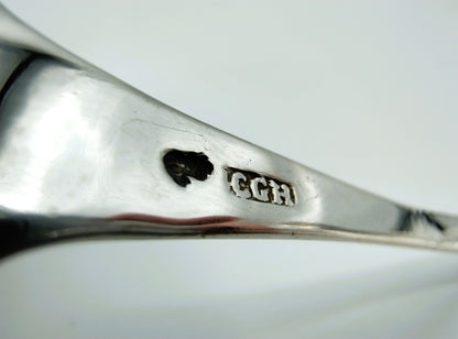 Zilveren roomlepel, C.G. Hauffe, Riga, ca. 1810