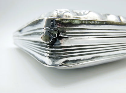 Silver tobacco box, C. Monteban, Schoonhoven, 1869