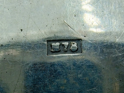 Silver tobacco box, C. Monteban, Schoonhoven, 1869