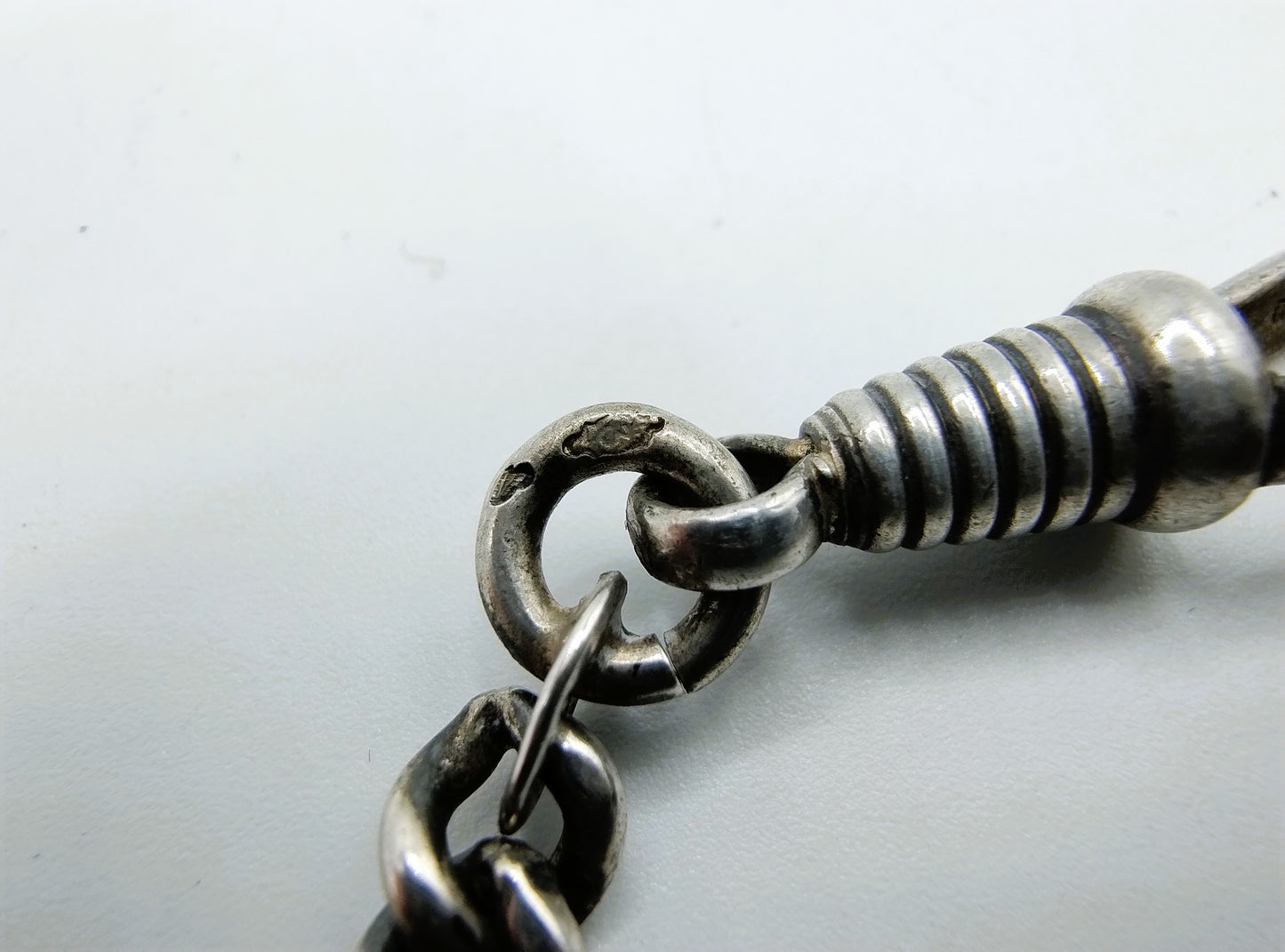 Zilveren zakhorloge aan zilveren horlogeketting, Duitsland