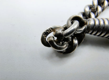 Zilveren zakhorloge aan zilveren horlogeketting, Duitsland