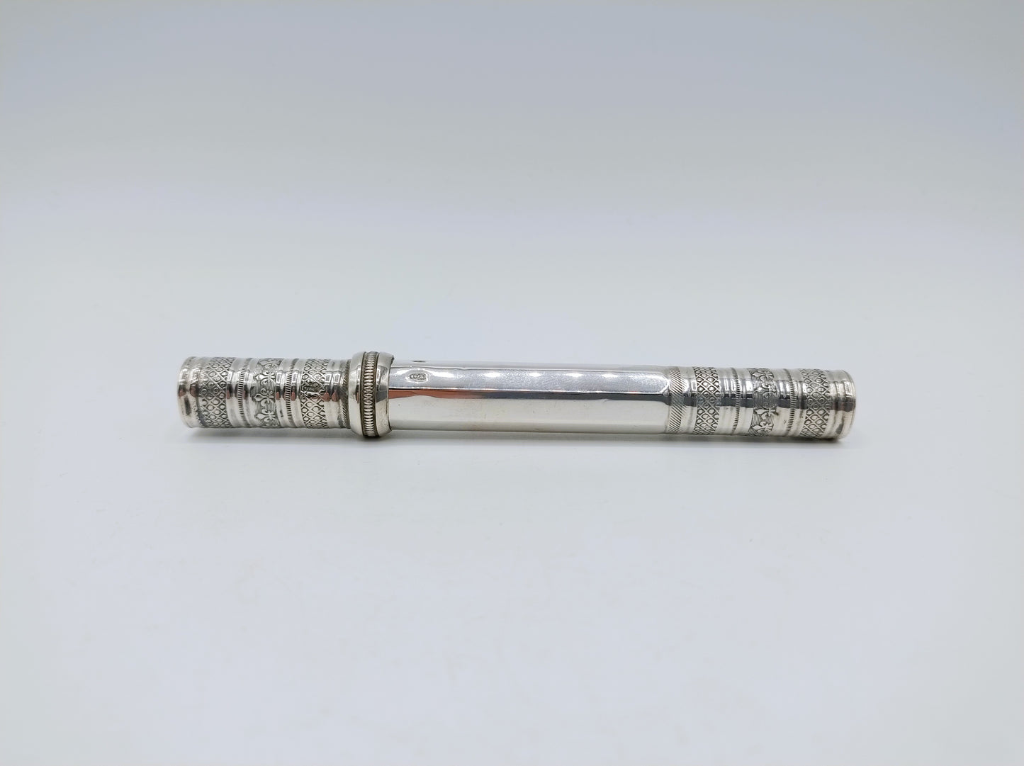 Zilveren naaldenkoker, fa. Gebr. J. en D. Veenstra, Leeuwarden, ca. 1850