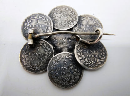 Silberne Penny-Brosche, Willem 3