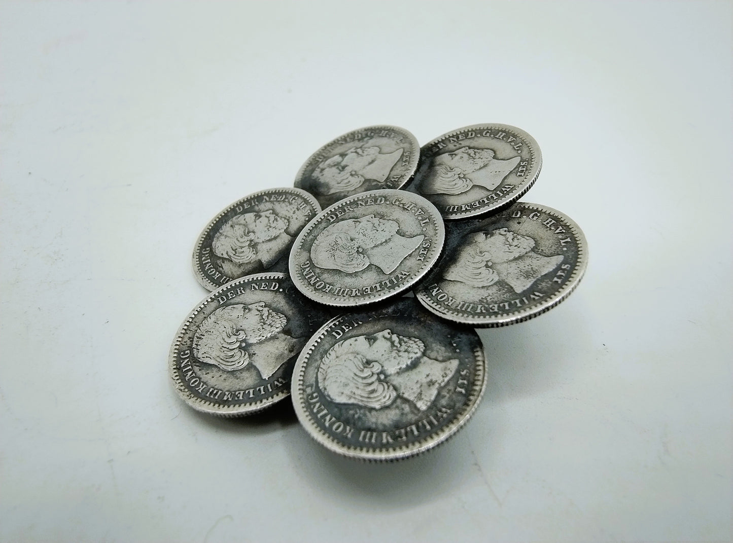 Silberne Penny-Brosche, Willem 3