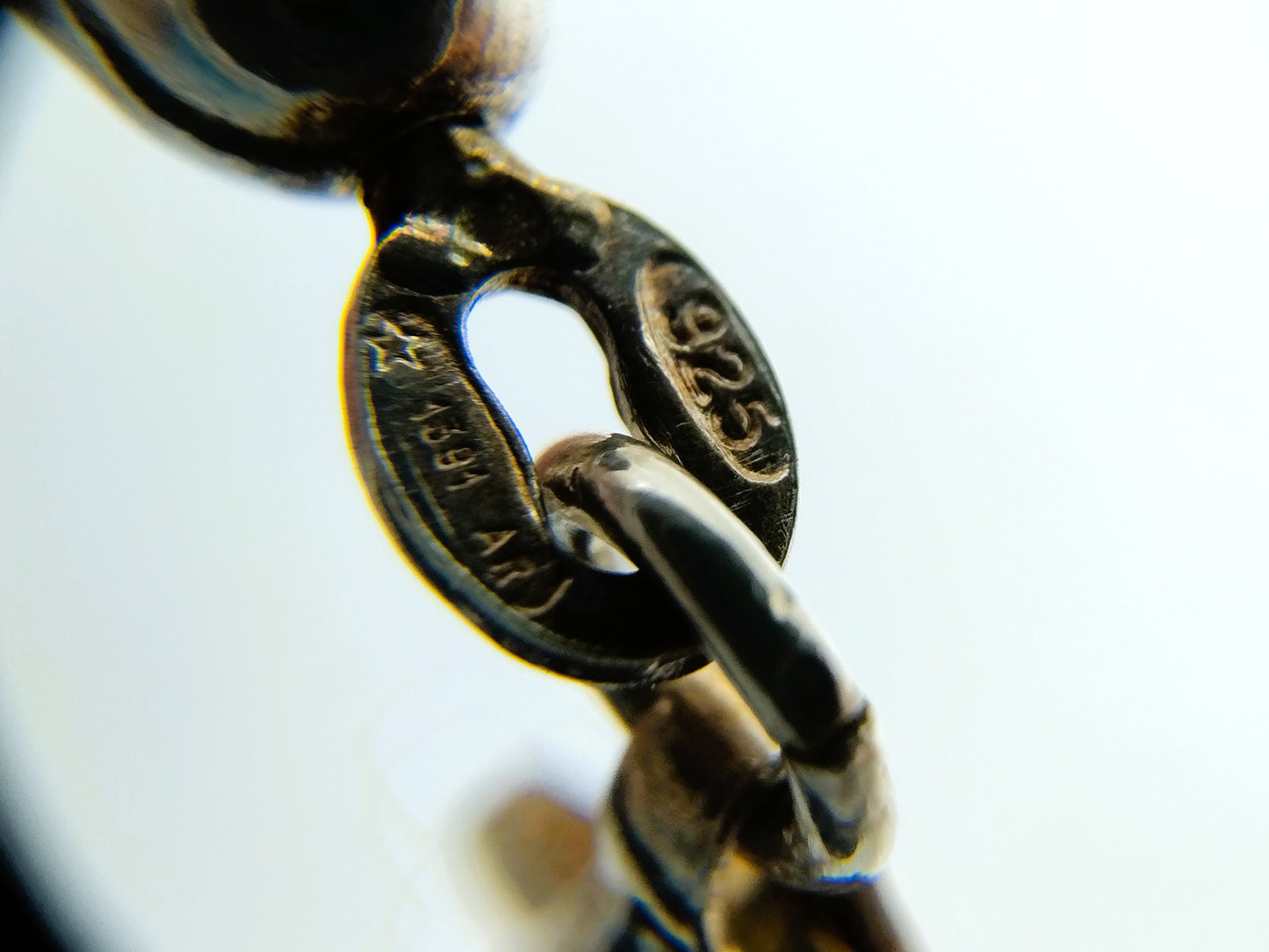 Silver necklace + bracelet, Mark Preziosi, Arezzo, Italy