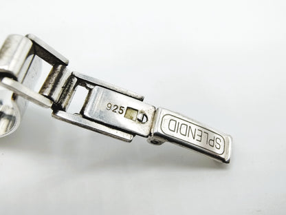 Silberne Uhr, Splendid, 15,5 cm.