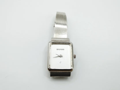 Silberne Uhr, Splendid, 15,5 cm.