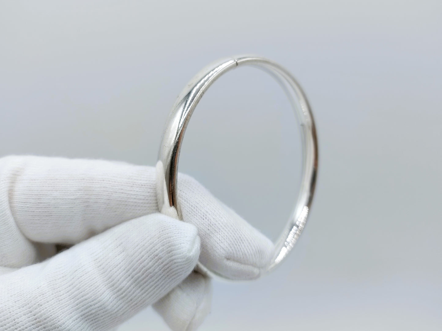 Zilveren slavenarmband, 20,5 cm