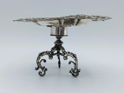 Zilveren suikertafel, A.B. Looxma, Sneek, ca. 1740
