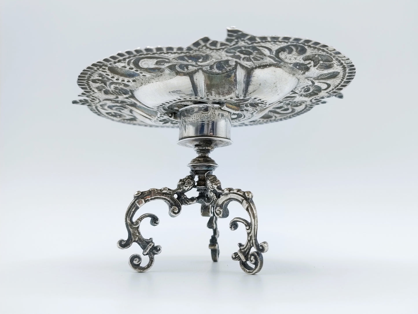 Zilveren suikertafel, A.B. Looxma, Sneek, ca. 1740