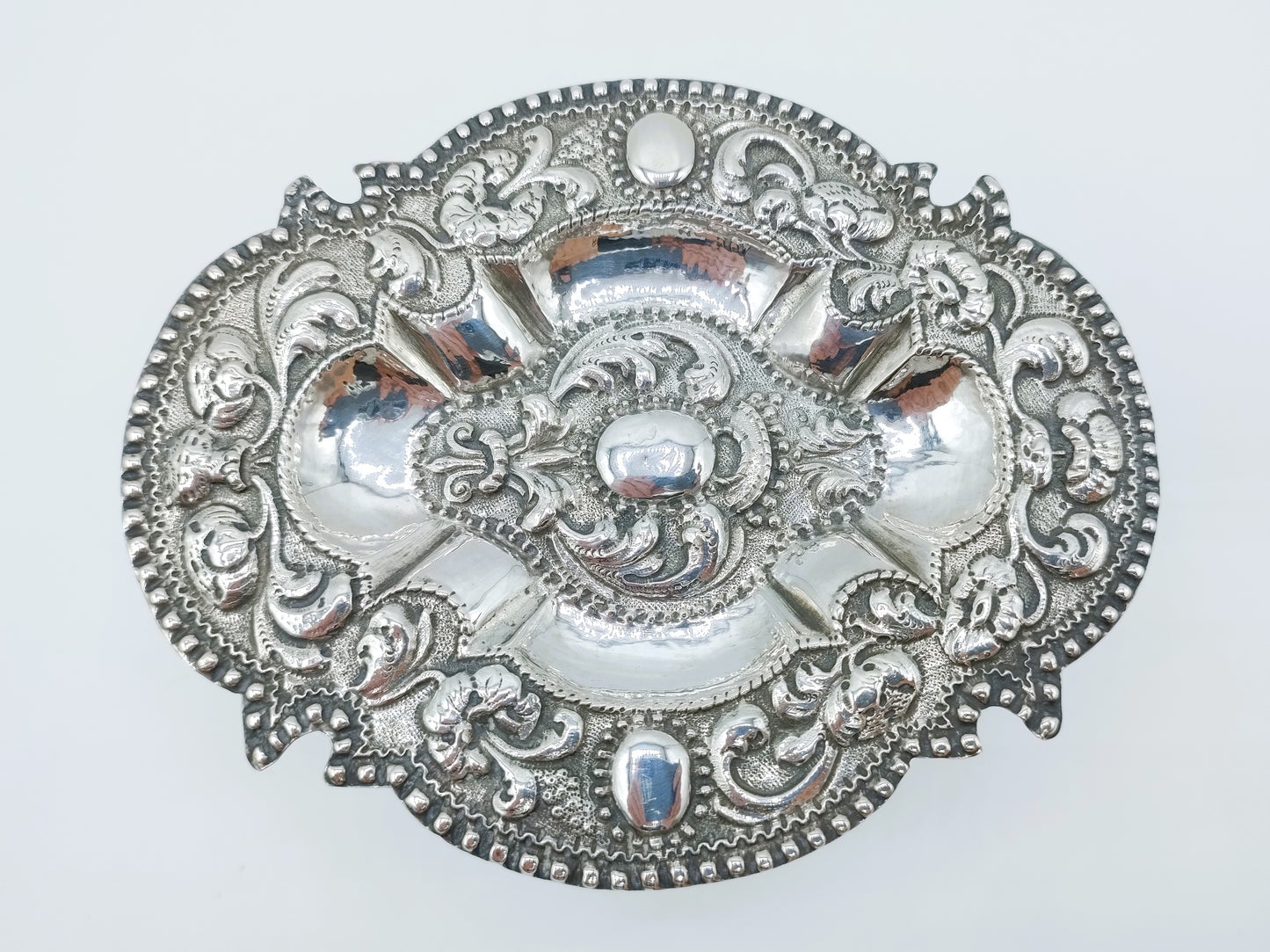 Zilveren suikertafel, A.B. Looxma, Sneek, ca. 1740