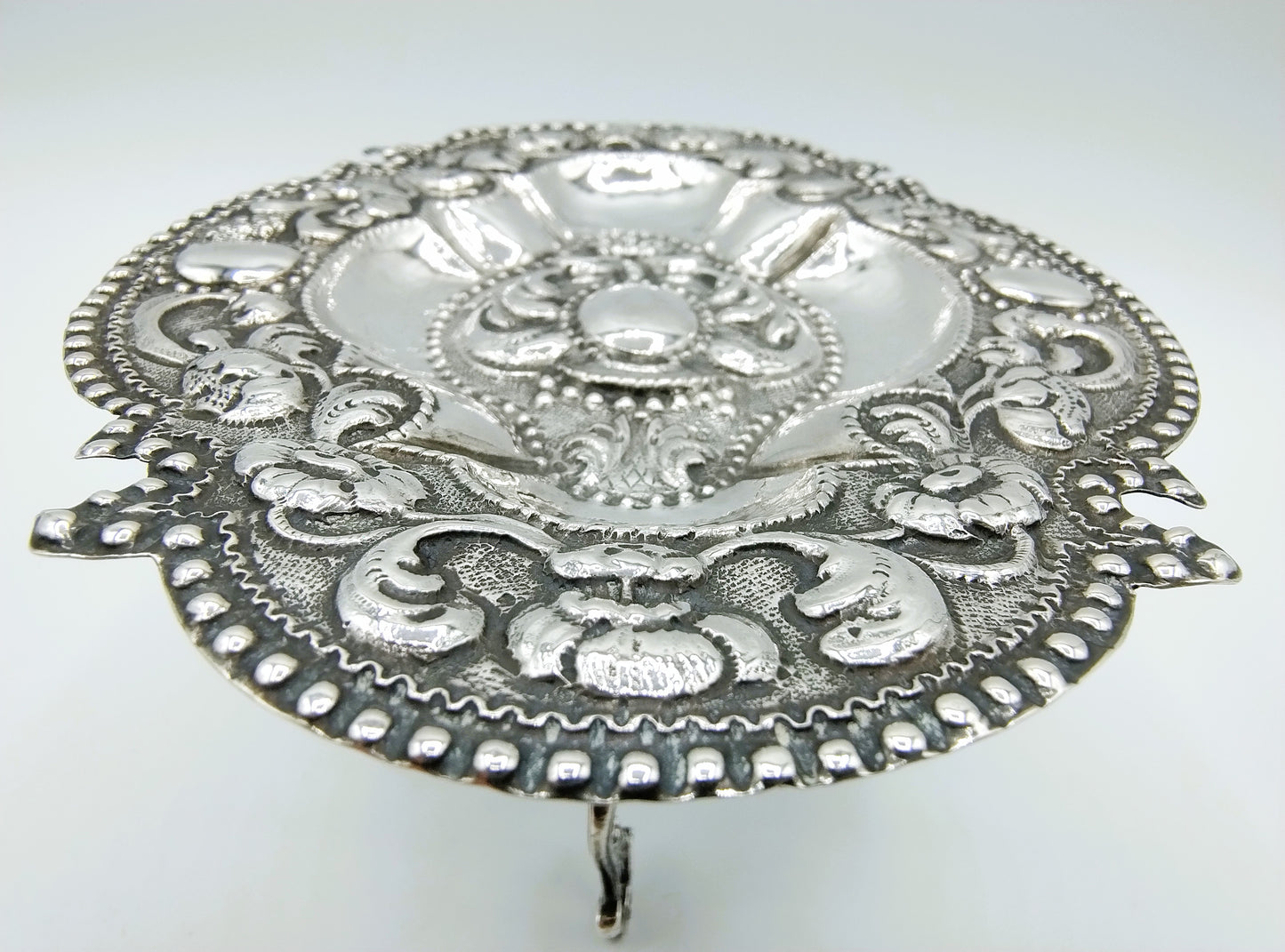 Zilveren suikertafel, A.B. Looxma, Sneek, ca. 1740