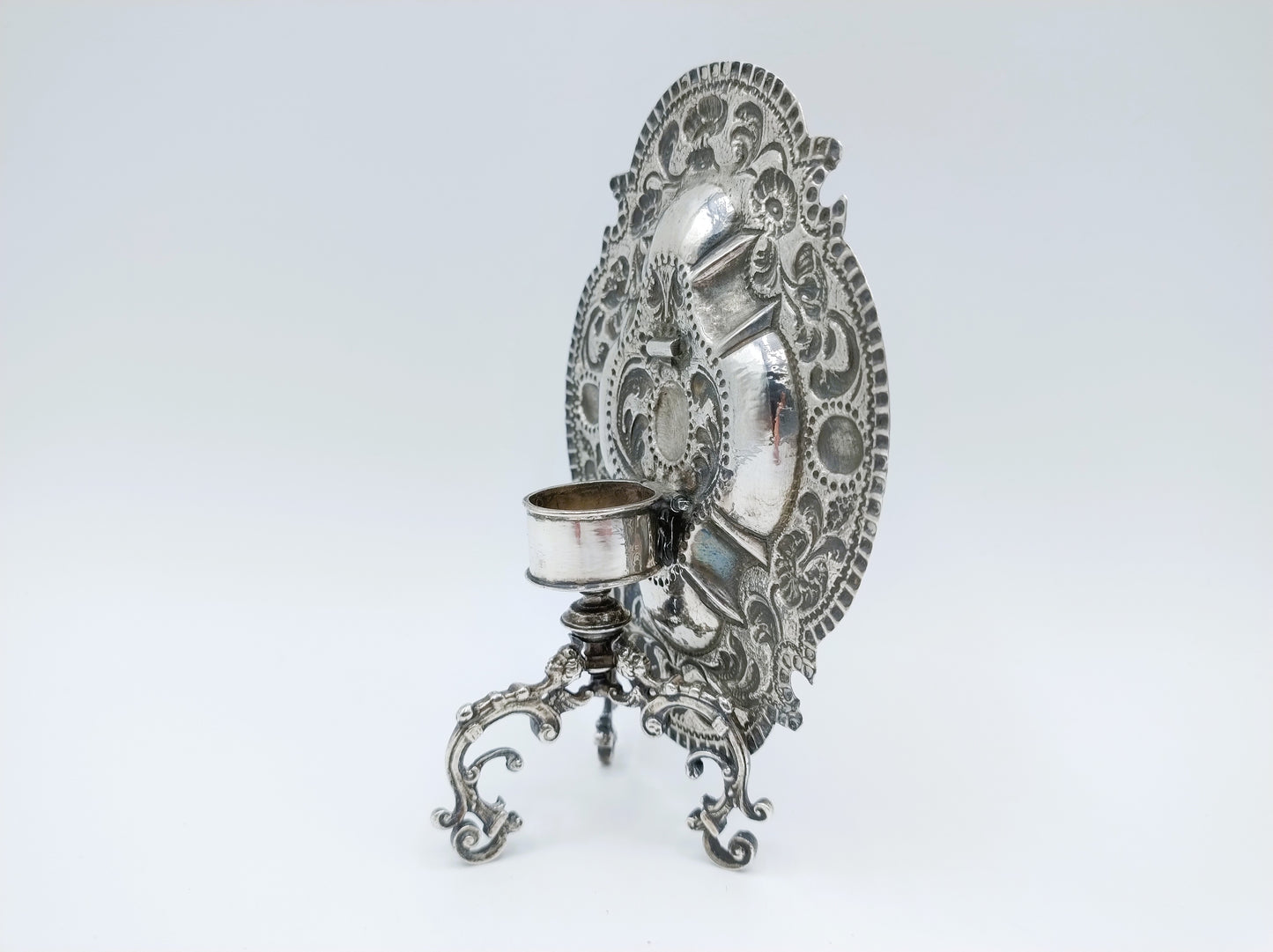Zilveren suikertafel, A.B. Looxma, Sneek, ca. 1740