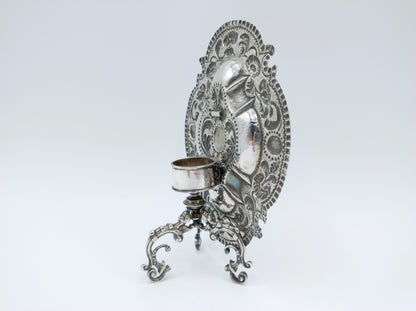 Zilveren suikertafel, A.B. Looxma, Sneek, ca. 1740