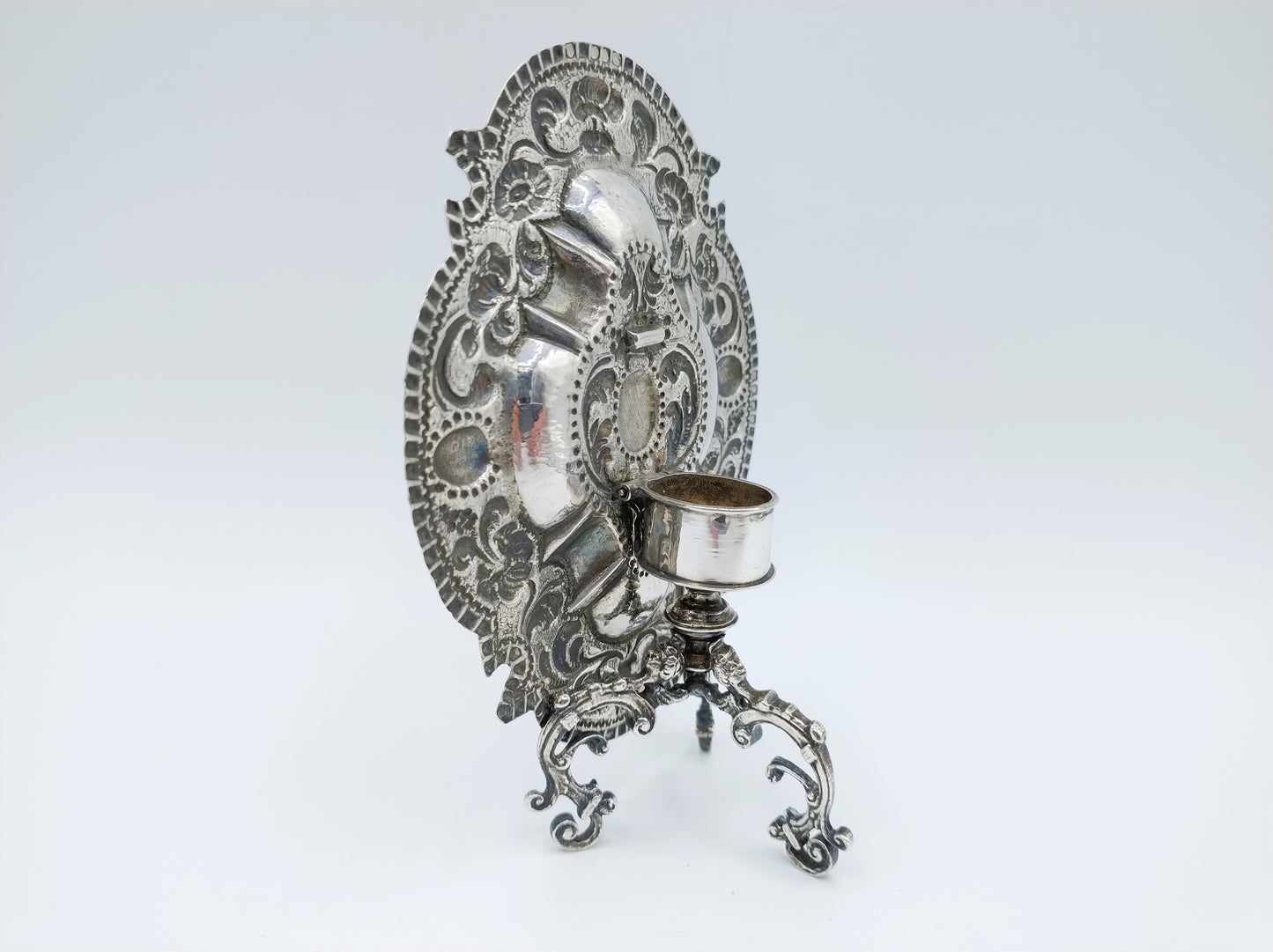 Zilveren suikertafel, A.B. Looxma, Sneek, ca. 1740