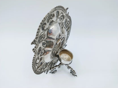 Zilveren suikertafel, A.B. Looxma, Sneek, ca. 1740