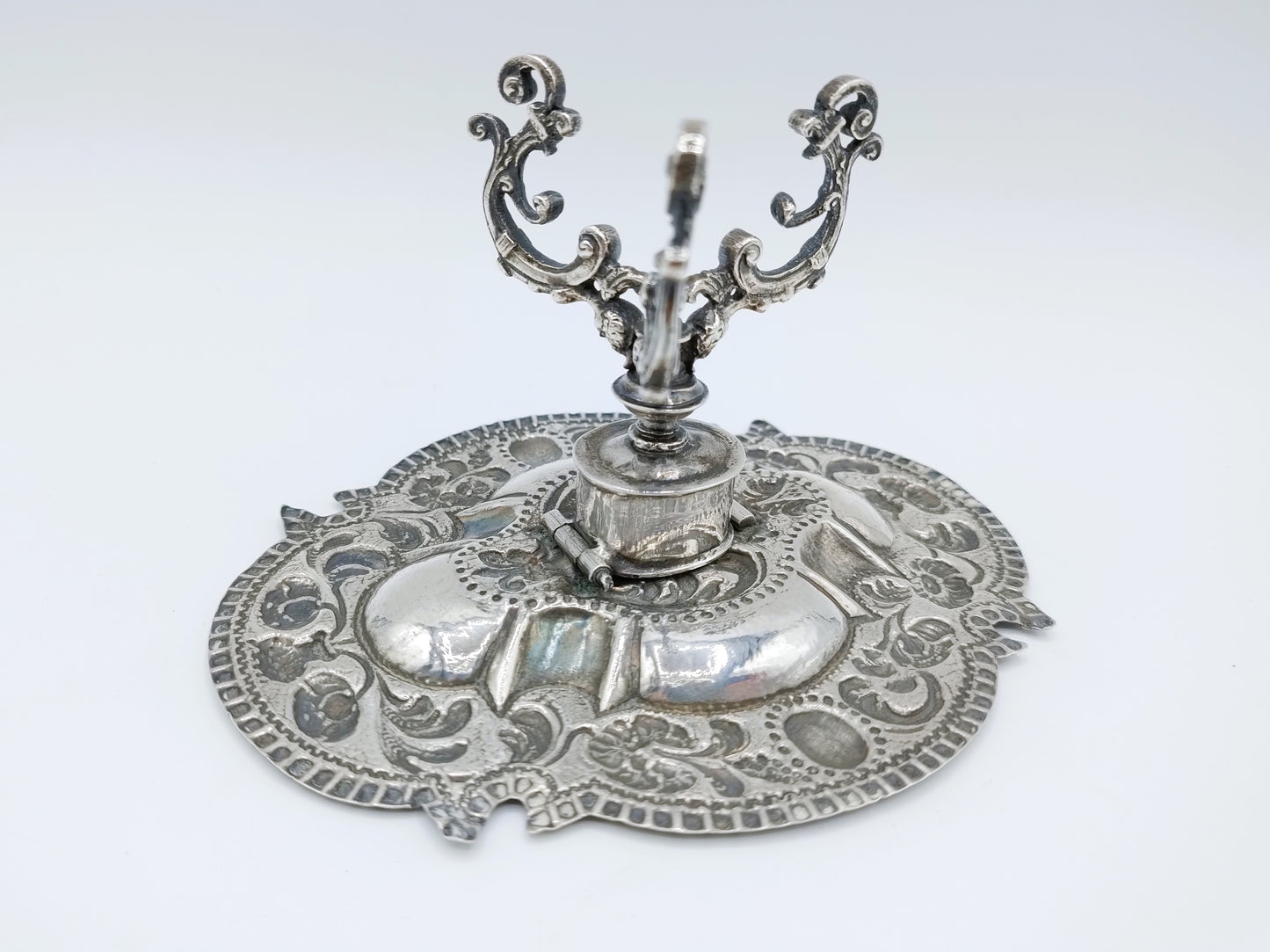 Zilveren suikertafel, A.B. Looxma, Sneek, ca. 1740