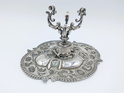 Zilveren suikertafel, A.B. Looxma, Sneek, ca. 1740