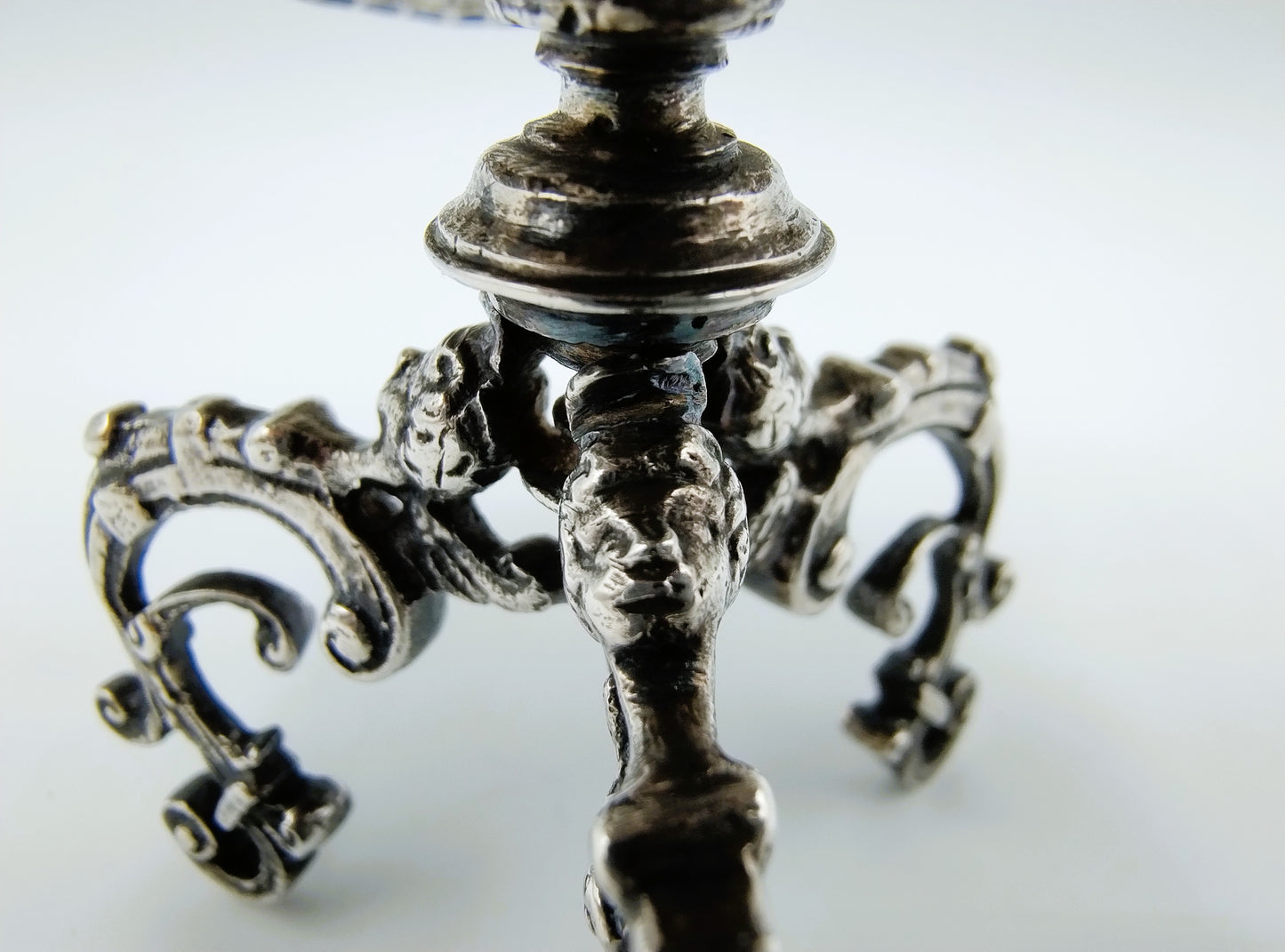 Zilveren suikertafel, A.B. Looxma, Sneek, ca. 1740