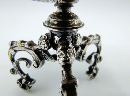 Zilveren suikertafel, A.B. Looxma, Sneek, ca. 1740