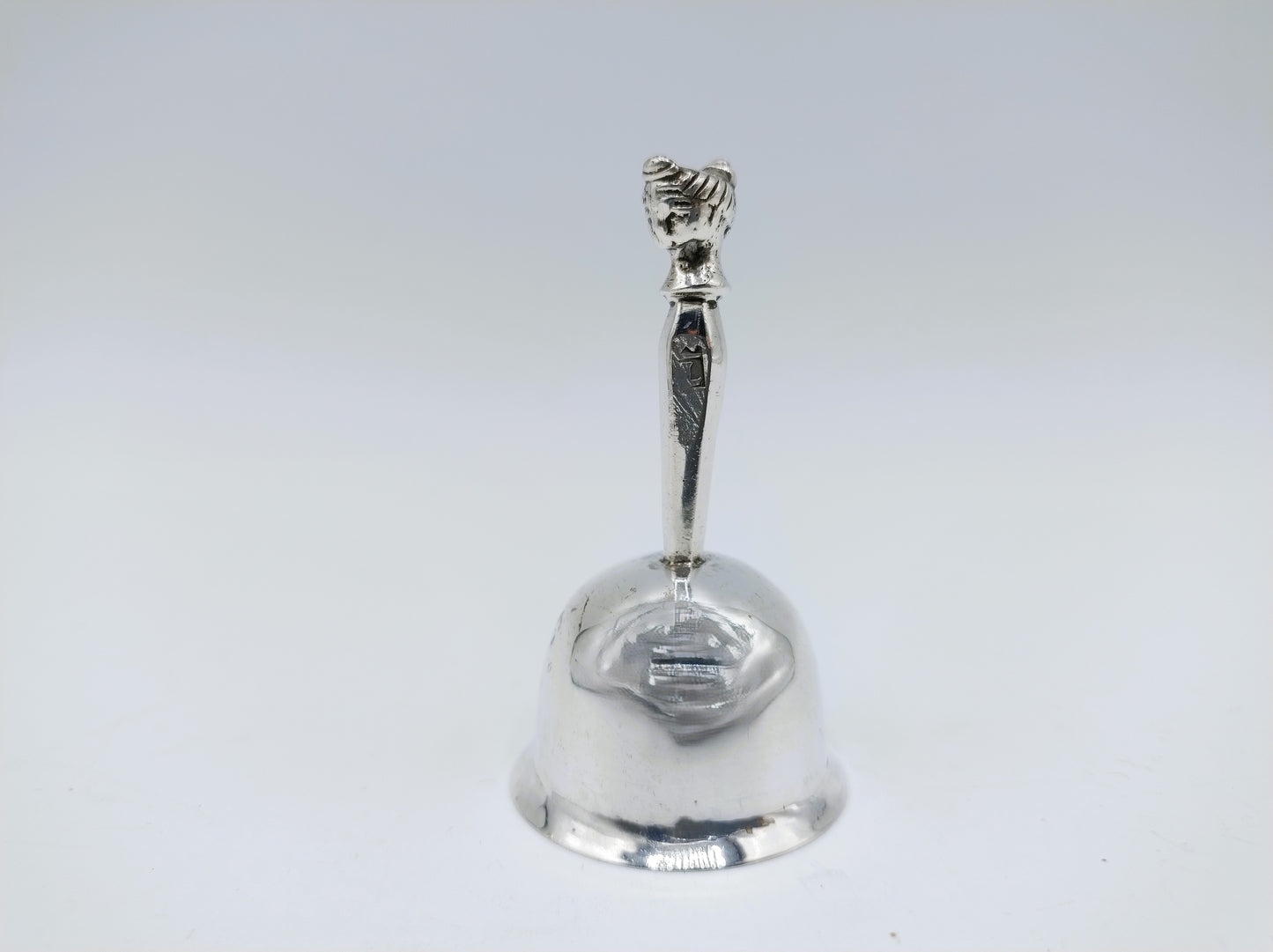 Silver miniature, table bell, Friesland, 19th century