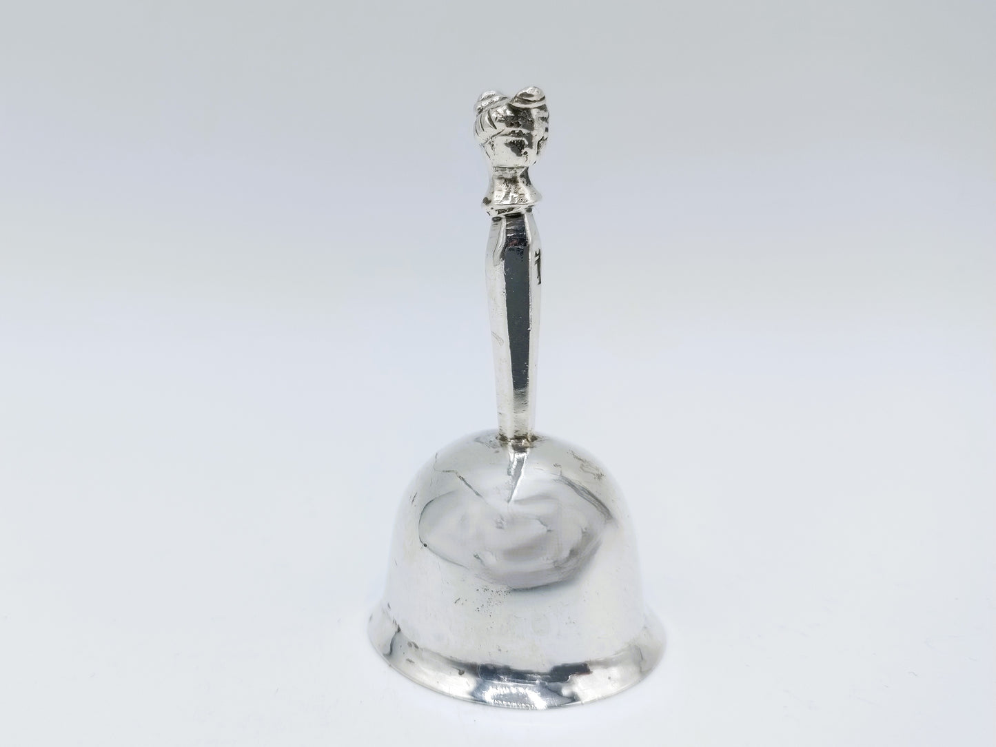 Silver miniature, table bell, Friesland, 19th century