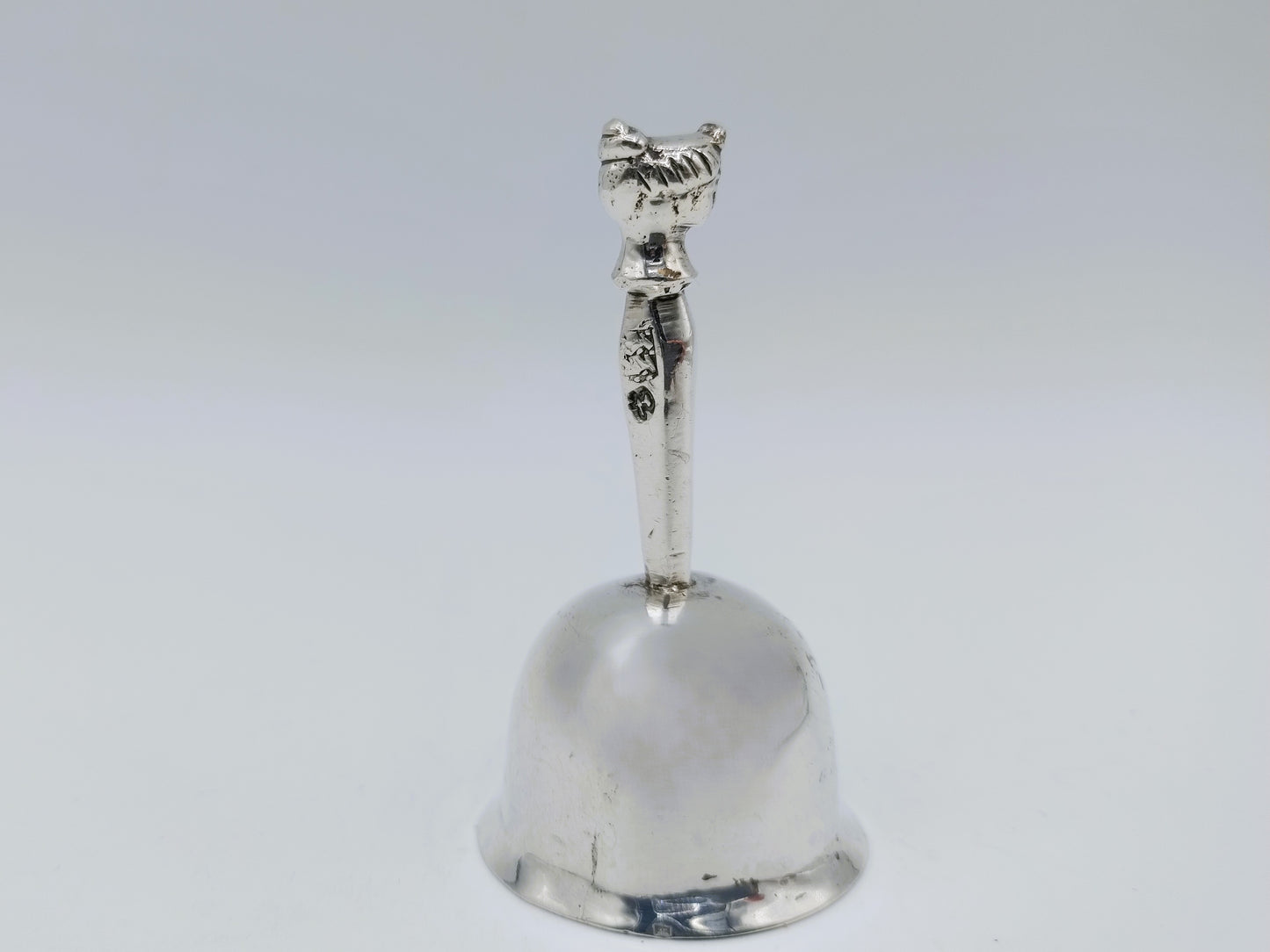 Silver miniature, table bell, Friesland, 19th century