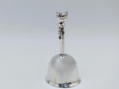 Silver miniature, table bell, Friesland, 19th century