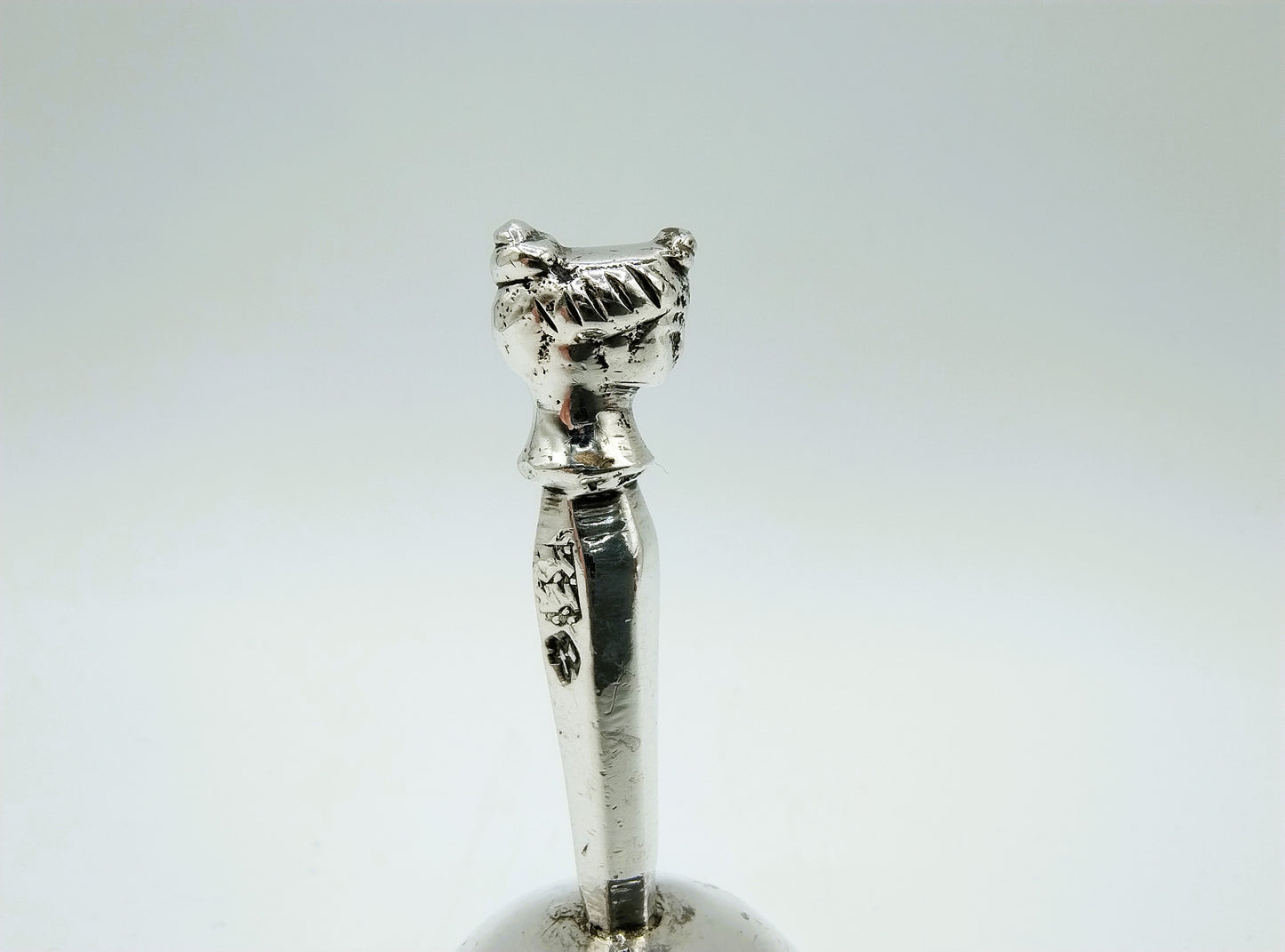 Silver miniature, table bell, Friesland, 19th century