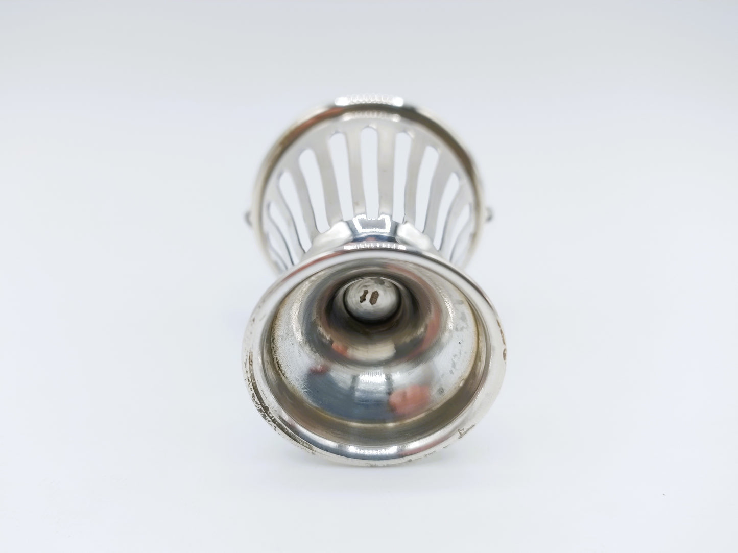 Zilveren miniatuur vuurkorf, H. Hooijkaas, Schoonhoven, 20e eeuws