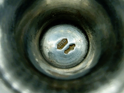 Zilveren miniatuur vuurkorf, H. Hooijkaas, Schoonhoven, 20e eeuws