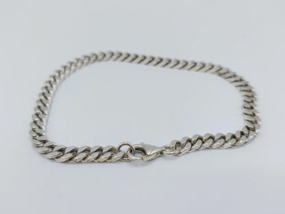 Silver men's bracelet, 925, 20.5 cm.