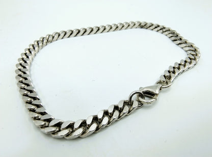 Silver men's bracelet, 925, 20.5 cm.