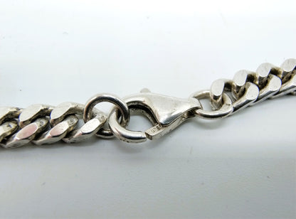 Silver men's bracelet, 925, 20.5 cm.