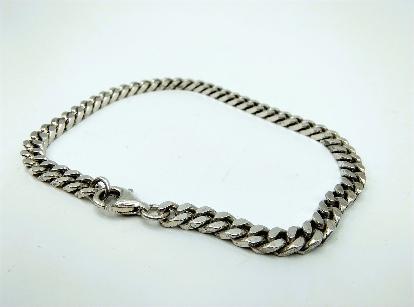 Silver men's bracelet, 925, 20.5 cm.