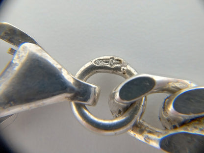 Silver men's bracelet, 925, 20.5 cm.