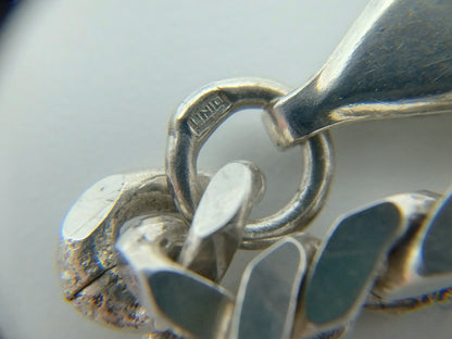 Silver men's bracelet, 925, 20.5 cm.