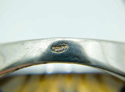 Silberring mit Zirkonia, 18 mm