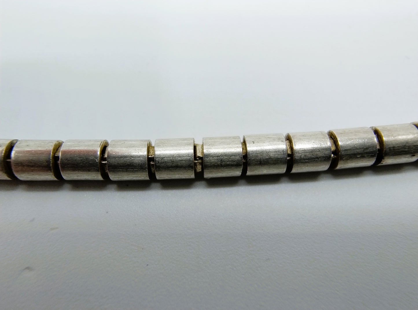 Silver snake chain, Friedrich Binder, 45.5 cm. 