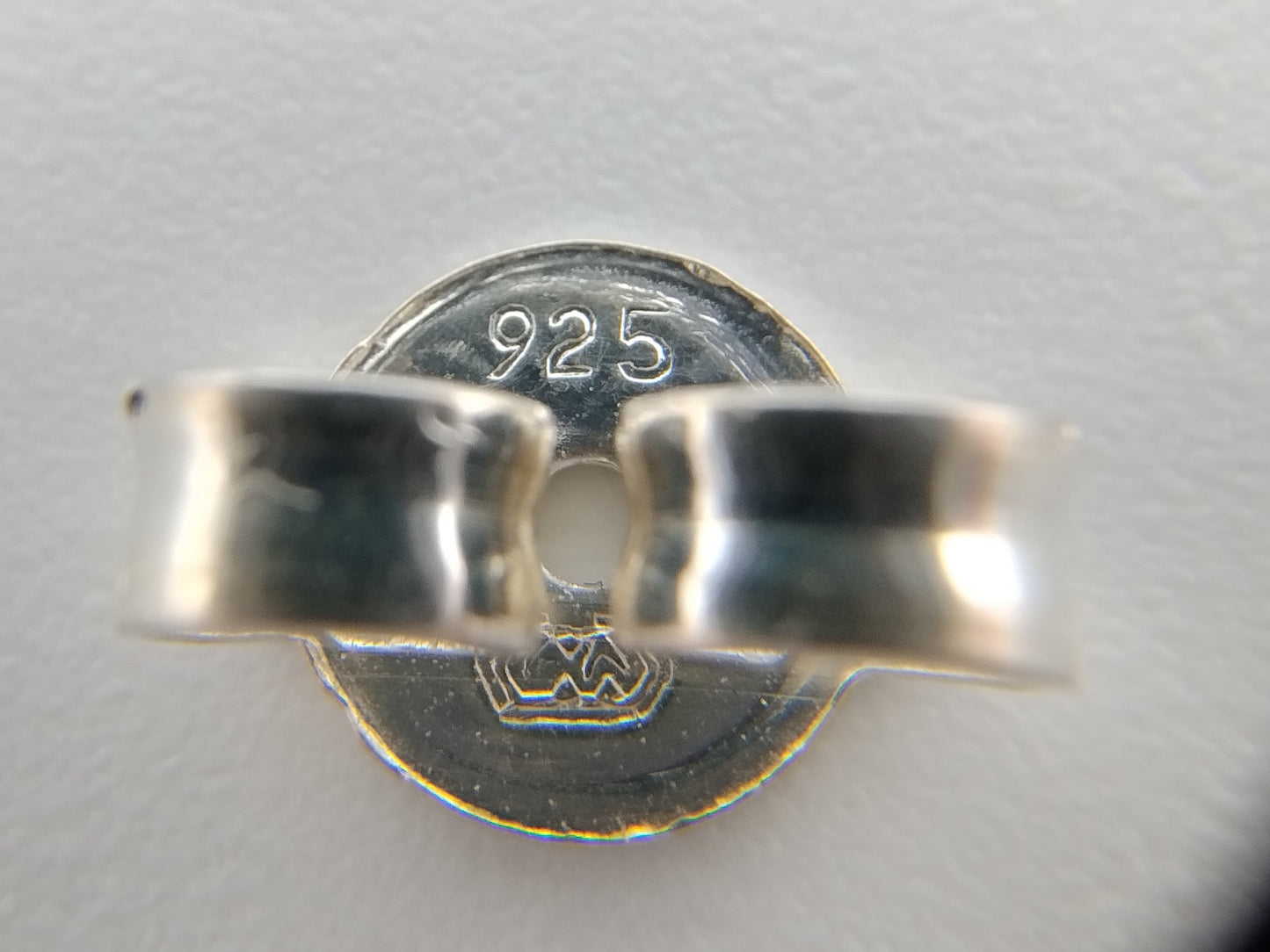 Silberohrstecker, Halbmond 925