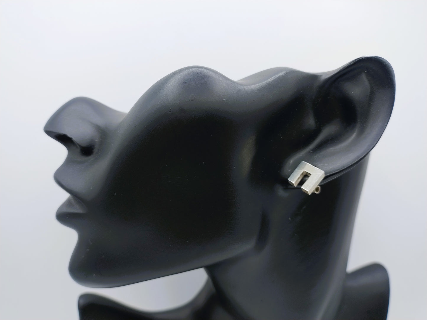 Silberohrstecker, U-Form, 925