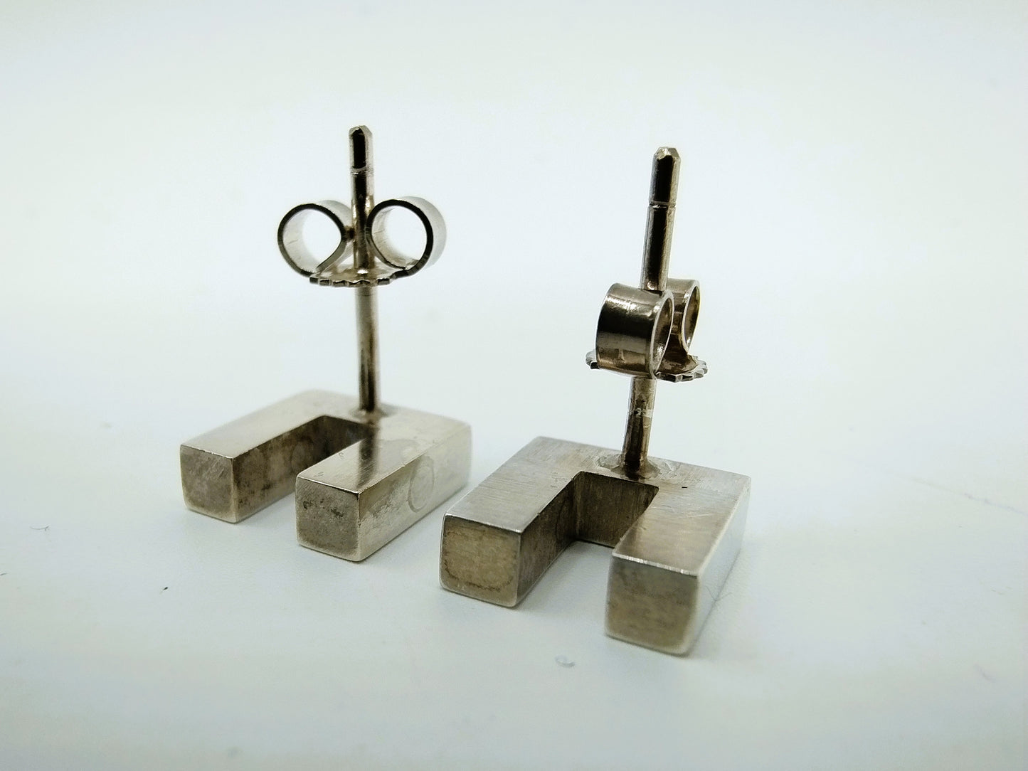 Silberohrstecker, U-Form, 925