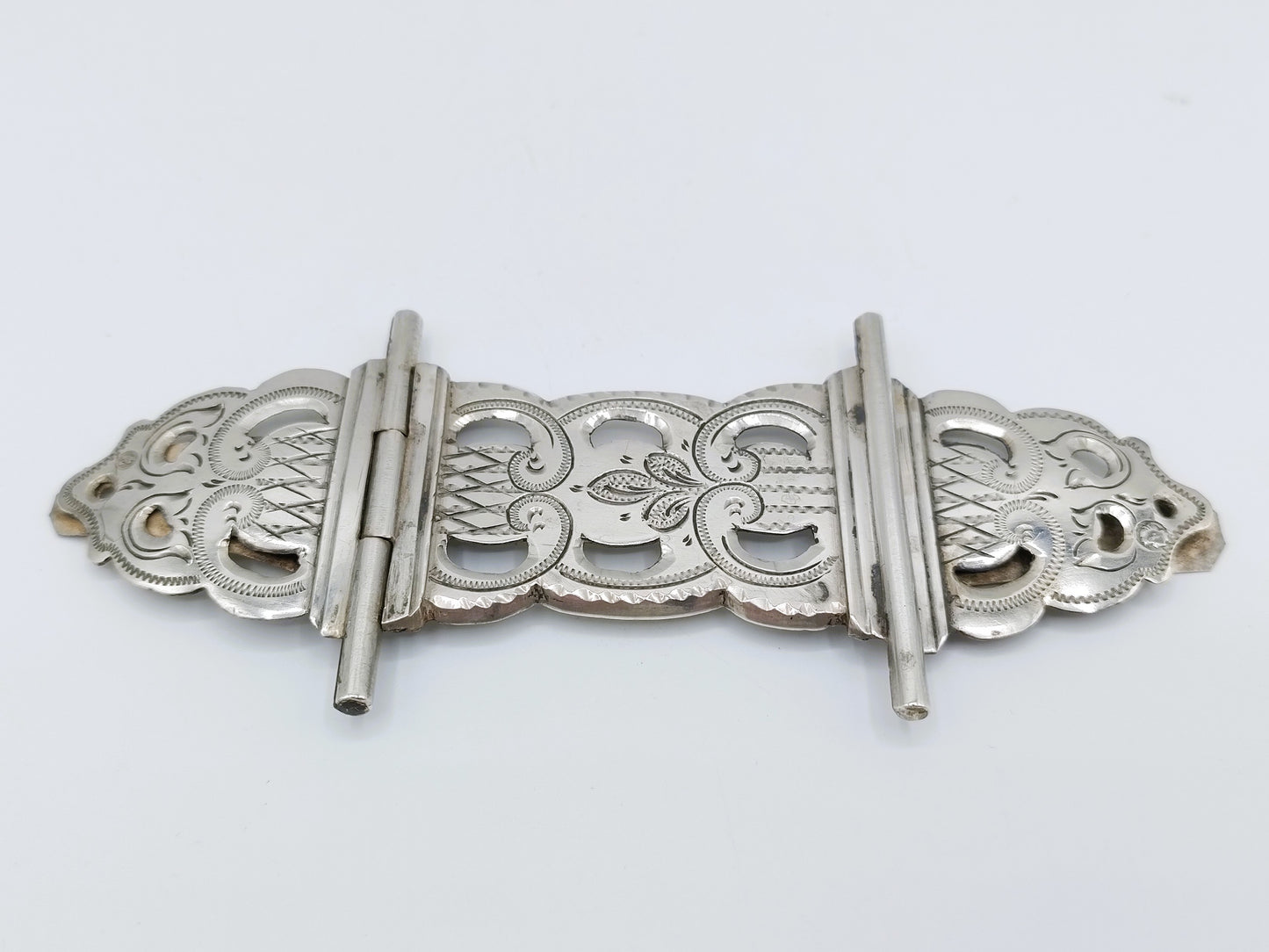 Zilveren bijbelslot, A.J. Nobel, Schoonhoven, 1869