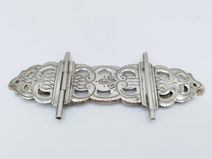 Zilveren bijbelslot, A.J. Nobel, Schoonhoven, 1869