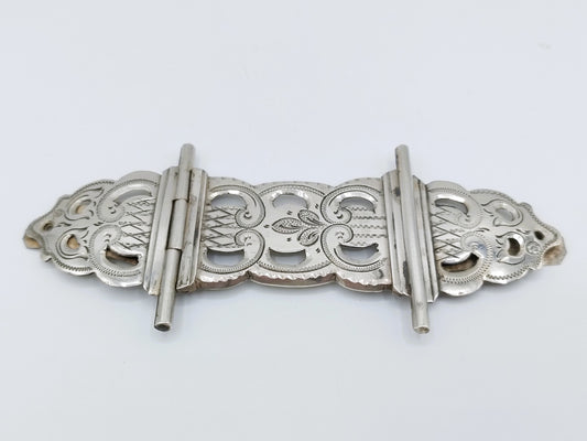 Zilveren bijbelslot, A.J. Nobel, Schoonhoven, 1869