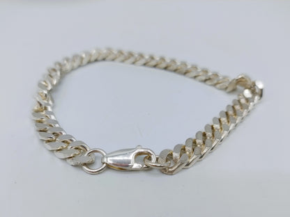 Silver men's bracelet, 925, 20.5 cm