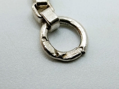 Venezianische Silberkette, 73 cm.