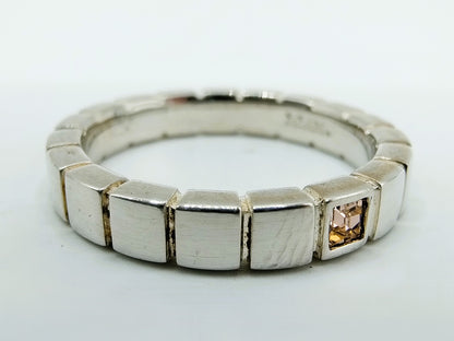 Zilveren ring met rookkwarts, Mexx, 17,25 mm